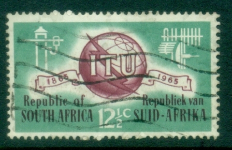 South-Africa-1965-ITU-Centenary-12½c-FU