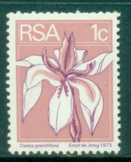 South-Africa-1974-1c-Wild-Iris-Coil-MLH