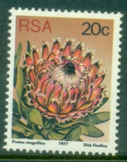 South-Africa-1977-Flowers-Proteas-20c-MUH