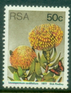 South-Africa-1977-Flowers-Proteas-50c-MUH