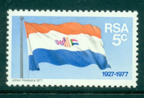 South-Africa-1977-National-Flag-MUH-lot35107