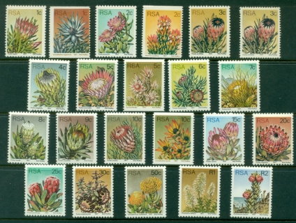 South-Africa-1977-Pictorials-Flowers-MLH