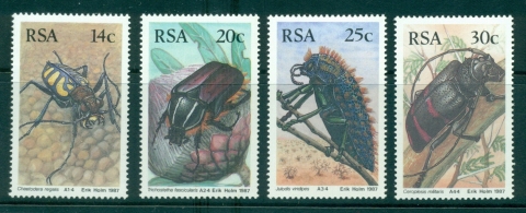 South-Africa-1986-Beetles-MUH-lot35098