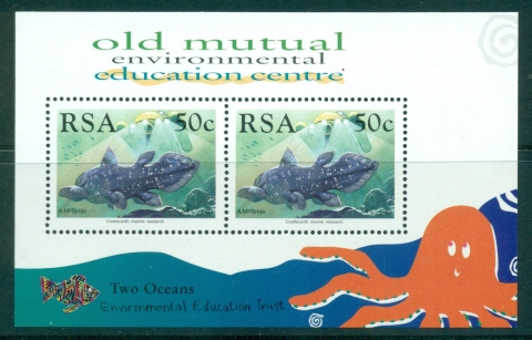 South-Africa-1989-Coelacanth-MS2-MUH-lot35355