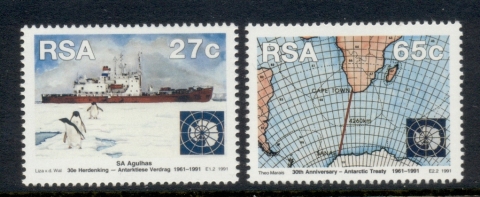 South-Africa-1991-Antarctic-Treaty-MUH