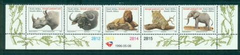 South-Africa-1993-Wildlife-Asst-English-inscriptions-Str-5-MUH-lot35264