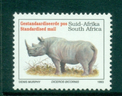 South-Africa-1993-Wildlife-Rhino-MUH-lot35265