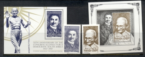 South-Africa-1995-Mahatma-Gandhi-2xMS-MUH