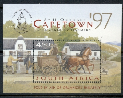 South-Africa-1997-Capetown-97-Stamp-Show-MS-MUH