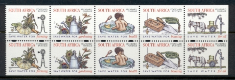 South-Africa-1997-National-water-Week-booklet-pane-MUH