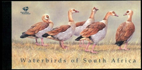 South-Africa-1997-Water-Birds-of-South-Africa-Prestige-booklet-MUH