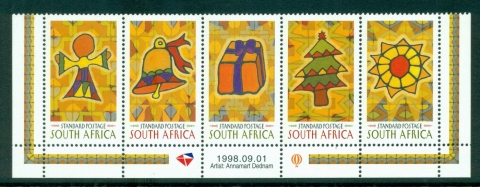 South-Africa-1998-Xmas-Str-5-MUH-lot35287