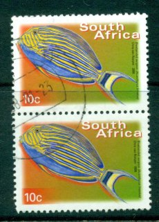 South-Africa-2000-10c-Bluebanded-surgeon-Pair-FU-Lot24050