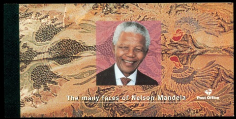 South-Africa-2001-The-Many-Faces-of-Nelson-Mandela-Prestige-booklet-MUH