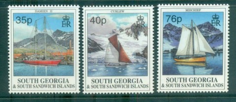 South-Georgia-1995-Yachts-MUH-lot76454