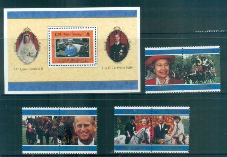 South-Georgia-1997-QEII-50th-Wedding-Anniv-MS-MUH-lot76458