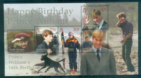 South-Georgia-2000-Prince-Willian-18th-Birthday-MS-MUH-lot76472