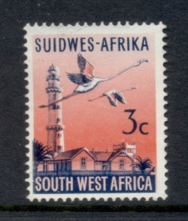 South-West-Africa-1961-63-Pictorial-3c-Lighthouse-MNG