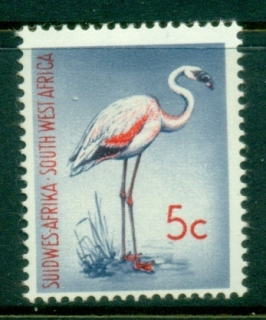 South-West-Africa-1968-72-Pictorial-5c-Flamingo-MLH