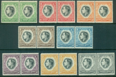 South-West-Africa-1937-KGVI-Coronation-bi-lingual-pairs-MLH