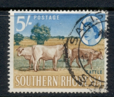 Southern-Rhodesia-1964-QEII-Pictorials-5-FU