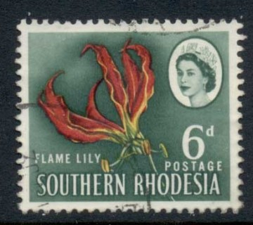 Southern-Rhodesia-1964-QEII-Pictorials-6d-FU