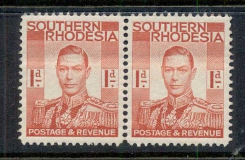 Southern-Rhodesia-1937-KGVI-Portrait-1d-red-pr-MLH