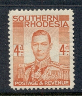 Southern-Rhodesia-1937-KGVI-Portrait-4d-orange