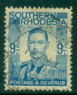 Southern-Rhodesia-1937-KGVI-Portrait-9d-FU_1