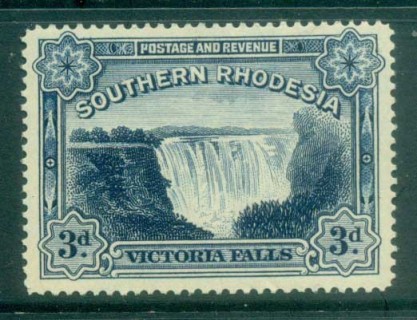 Southern-Rhodesia-1938-Victoria-Falls-3d-MLH-lot81230