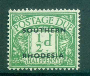 Southern-Rhodesia-1951-Postage-Due-1-2d-MUH-lot81235