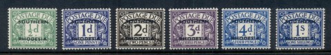 Southern-Rhodesia-1951-Postage-Due-MUH