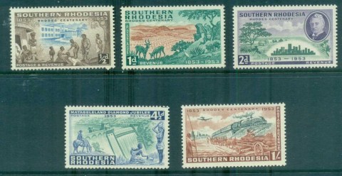 Southern-Rhodesia-1953-Cecil-Rhodes-Centenary-MLH