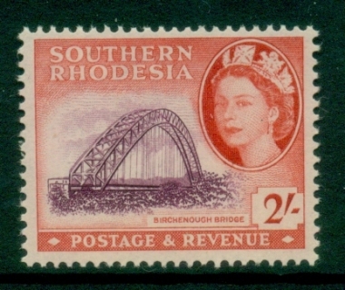 Southern-Rhodesia-1953-QEII-Pictorial-2-MUH