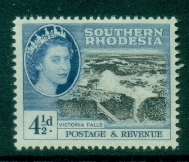 Southern-Rhodesia-1953-QEII-Pictorial-4-5d-MUH