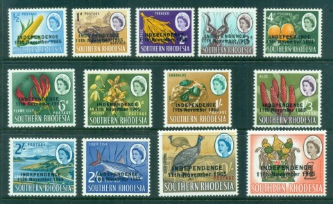 Southern-Rhodesia-1966-QEII-Pictorials-Asst-13-14