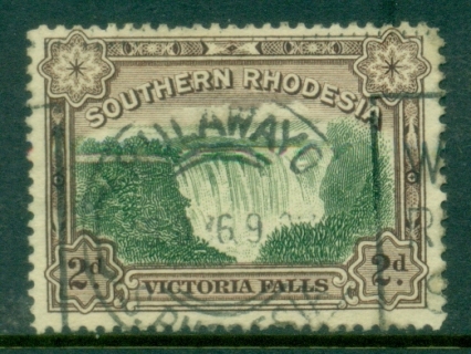 Southern-Rhodesia-1932-2d-Victoria-Falls-FU
