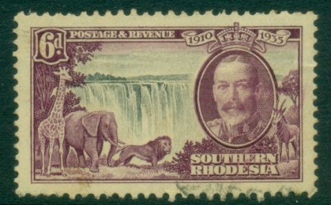 Southern-Rhodesia-1935-KGV-Silver-Jubilee-6d-FU