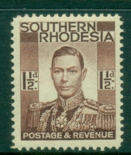 Southern-Rhodesia-1937-KGVI-Portrait-1½d-MLH
