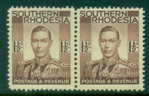 Southern-Rhodesia-1937-KGVI-Portrait-1½d-pair-MUH_1