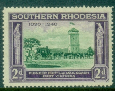 Southern-Rhodesia-1940-Rhodes-Centenary-3d-Rhodes-makes-Peace-MLH