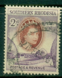 Southern-Rhodesia-1953-QEII-Pictorial-2d-Rhodes-Grave-FU_2