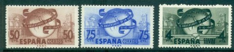 Spain-1949-UPU-75th-Anniversary-MLH-lot32366