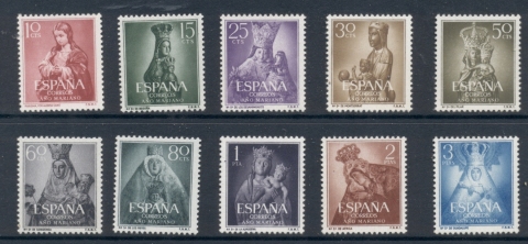 Spain-1954-Marian-year-MUH