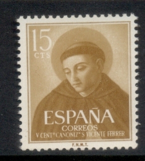 Spain-1955-St-Vincent-Ferrer-MUH