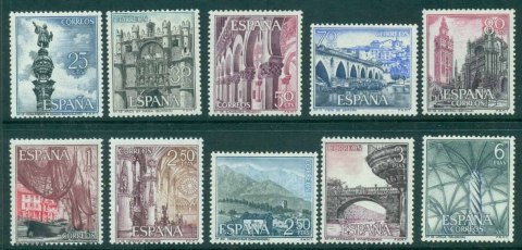 Spain-1965-Tourism-Type-10-Muh-lot32382