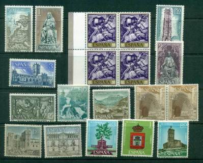 Spain-1966-71-Asst-19-MH-Lot26409