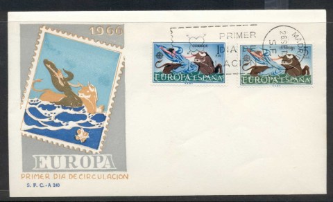 Spain-1966-Europa-Bullfight-FDC