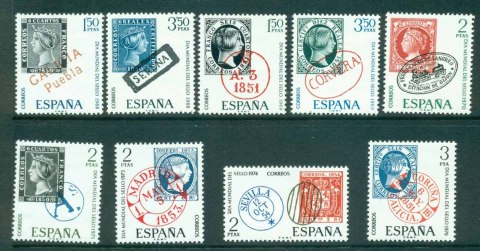 Spain-1968-76-Stamp-day-MUH-lot32364