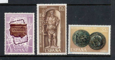 Spain-1968-Founding-of-Leon-by-Roman-Legions-MUH